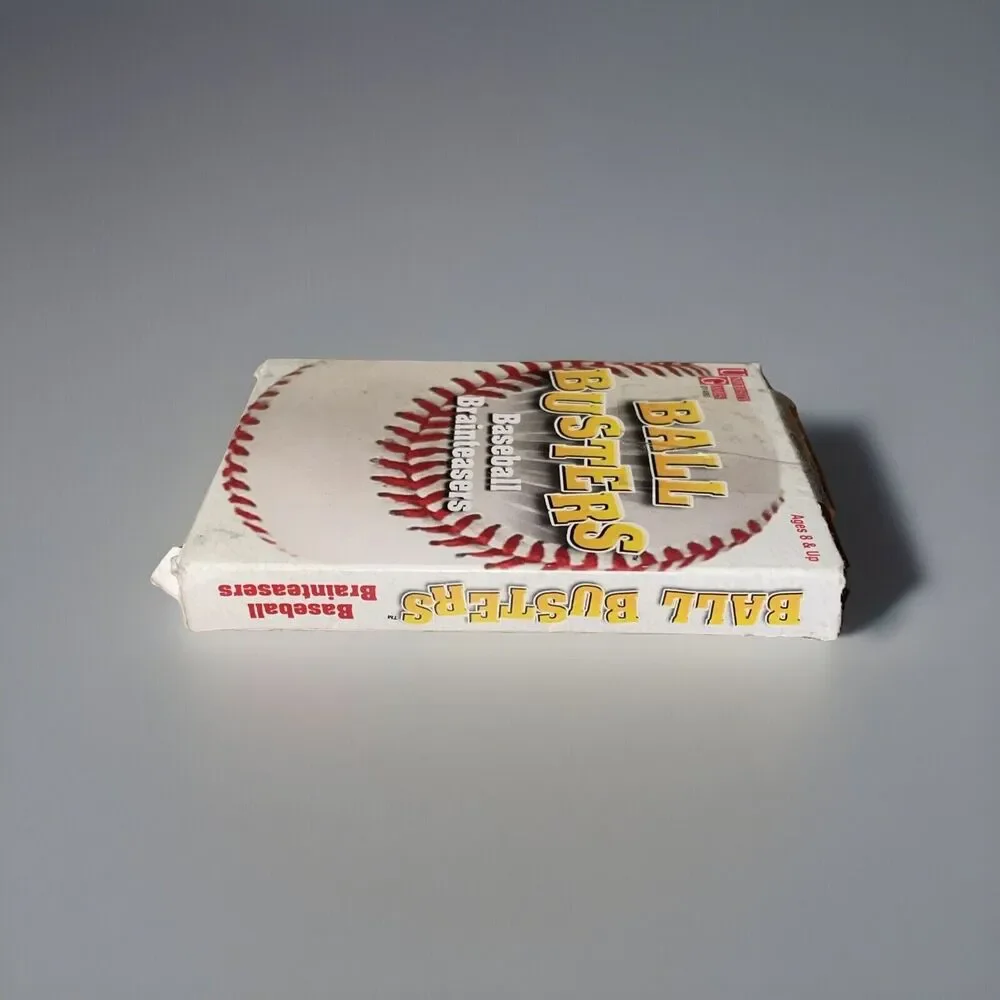 University Games Sealed Ball Busters Baseball Brainteasers and Trivia, 55 Cards